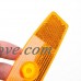 Gold Happy 2PCS Warning Spokes bicycle Bike Bicycle Wheel Reflector Safety Spoke Reflective Mount Vintage Clip - B07FTTLW29